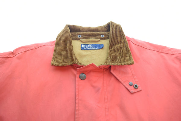 ラルフローレン RalphLauren 90s オイルドジャケット ジャケット ピンク Lサイズ 103MT-2562