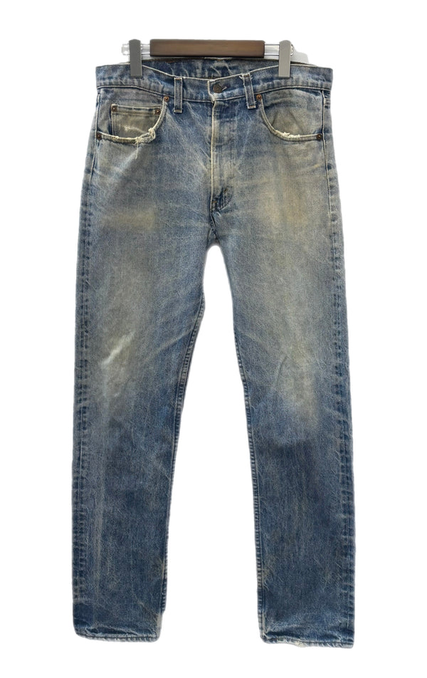 【曜日割引対象外】 リーバイス Levi's 80's 505 W33 デニム ブルー 201MB-763 VB