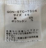 ジョカトーレ GIOCATORE ミニロゴT  GON-STC-TS04 Tシャツ ロゴ ホワイト 46サイズ 201MT-2469