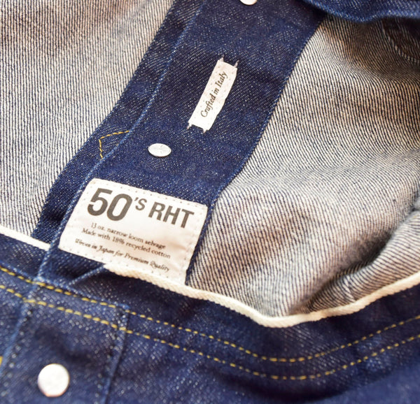 リー Lee 101-J 50's RHT 50's RIDER JACKET 50TCA00 ジャケット ブルー Lサイズ 103MT-1475