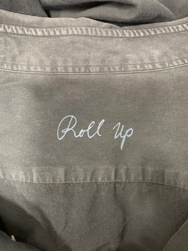 ポータークラシック PORTER CLASSIC 長袖シャツ 無地 ブラック XLサイズ 201MT-3794