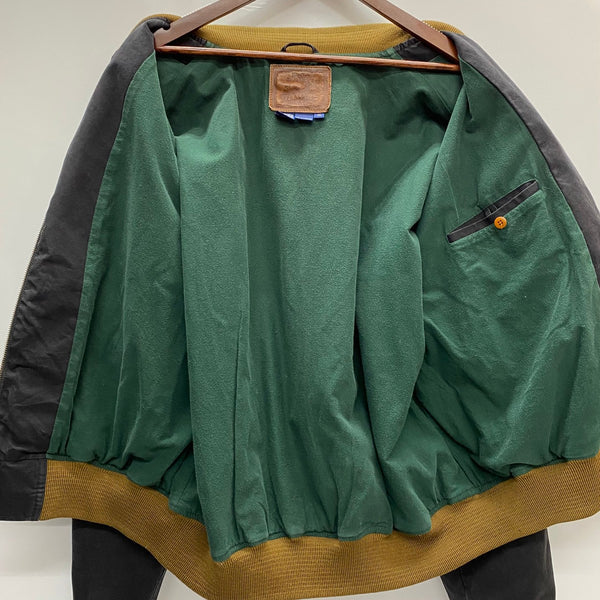 【曜日割引対象外】 ポロラルフローレン Polo Ralph Lauren 90's Sportsman Bomber Jacket ジャケット ブラック XLサイズ 201MT-4721 VB