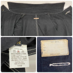 【曜日割引対象外】 キャピタル KAPITAL カバーオール ジャケット ブラック Mサイズ 201MT-4304 VB