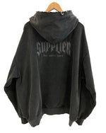 サプライヤー SUPPLIER Switching Pierced Zip Hoodie スイッチング ピアス ジップアップ フーディ パーカー  XL パーカ グレー LLサイズ 101MT-3962