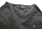 カーハート Carhartt ダブルニーワークパンツ ペインターパンツ B136 デニム ブラック 32 103MB-696