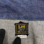 【曜日割引対象外】 ヴィンテージ vintage LEE 60's 101-J 濃紺 デニムジャケット ジャケット ブルー 48サイズ 201MT-4892 VB