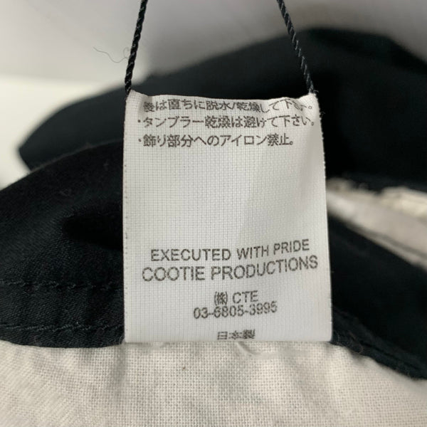 クーティープロダクションズ COOTIE PRODUCTIONS カーゴパンツ ブラック Sサイズ 201MB-1066