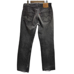 【曜日割引対象外】 リーバイス Levi's 90's 501 USA製 後染め デニム ブラック W32 L30サイズ 201MB-1204 VB