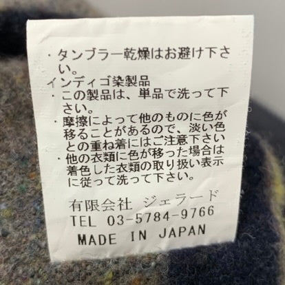 ジェラード JELADO 襟コーデュロイ ジャケット グレー Sサイズ 201MT-4624