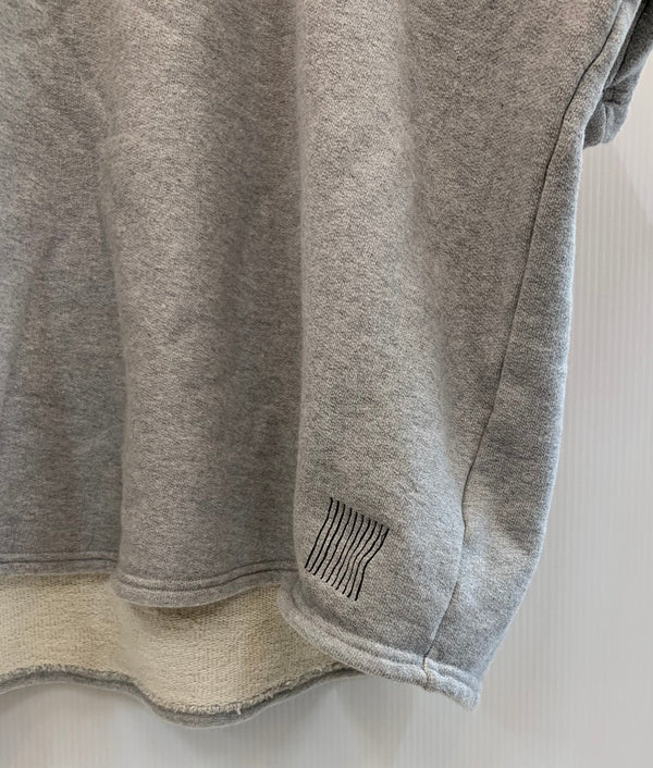 ストライプフォークリエイティブ STRIPES FOR CREATIVE SWEAT BIG TEE Tシャツ 刺繍 グレー XLサイズ 201MT-2393