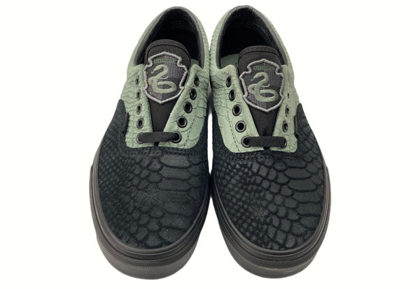 バンズ VANS 19年製 x Harry Potter ハリー ポッター Era エラ SLYTHERIN スリザリン 蛇 スケートボード 緑 黒 VN0A4BV4VXQ メンズ靴 スニーカー グリーン 27cm 104-shoes320