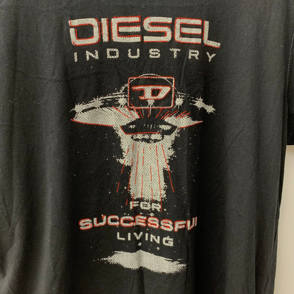 ディーゼル DIESEL Diegor K69 Tシャツ ブラック Mサイズ 201MT-4318