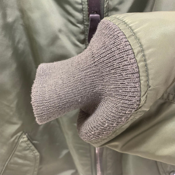 アルファ インダストリーズ ALPHA INDUSTRIES MA1 ジャケット グリーン Lサイズ 201MT-4664