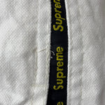シュプリーム SUPREME 20FW Logo Taping Work Shirt ジャケット ホワイト Mサイズ 201MT-3289