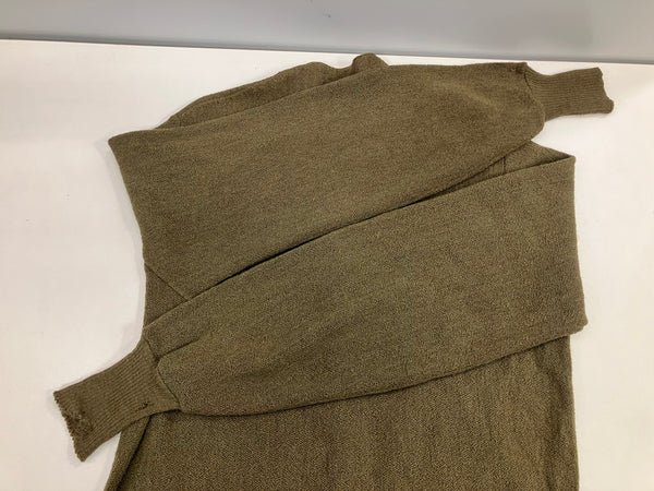 ヴィンテージ vintage 50's～60's 50～60年代 TOWNE AND KING アルパカ ニット カーディガン 44 カーディガン カーキ 101MT-5023