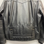 【曜日割引対象外】 ハーレーダビッドソン HARLEY-DAVIDSON 襟ボア ダブルライダース レザー ジャケット ブラック 38サイズ 201MT-4499 VB