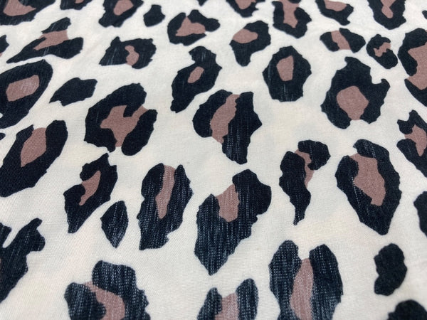 ワコマリア WACKO MARIA オープンカラー 開襟シャツ フロントボタン レオパード柄 ヒョウ柄 レーヨン MADE IN JAPAN 日本製 ベージュ系 茶色 長袖シャツ 総柄 ベージュ Lサイズ 104MT-1816
