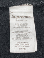 シュプリーム SUPREME S Logo Hooded Sweatshirt エス ロゴ フーディ シャツ スウェット デビルSロゴ ツノSロゴ 黒 パーカ 刺繍 ブラック 2XLサイズ 104MT-2253