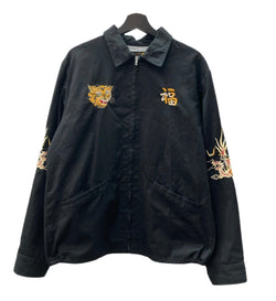 テーラー東洋 TAILOR TOYO Mid 1960s Style Cotton Vietnam Jacket VIETNAM MAP ベトナムジャケット ベトジャン 黒 TT15493 ジャケット 刺繍 ブラック Lサイズ 104MT-1271