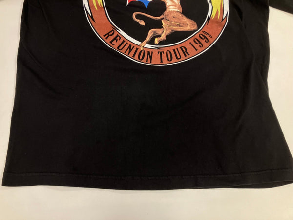 バンド band 90's 90年代 CRONIES Black Sabbath REUNION TOUR 1999 ブラックサバス ツアーT VINTAGE ヴィンテージ XL Tシャツ ブラック LLサイズ 101MT-4923