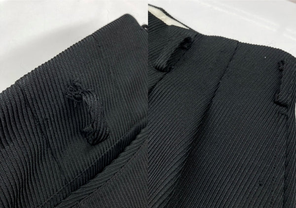 コムデギャルソン COMME des GARCONS HOMME PLUS Pleats Short Pants プリーツ ショート パンツ ジップフライ ワイド 短パン ハーフパンツ 黒 無地 PO-P027 ハーフパンツ ブラック Mサイズ 104MB-404