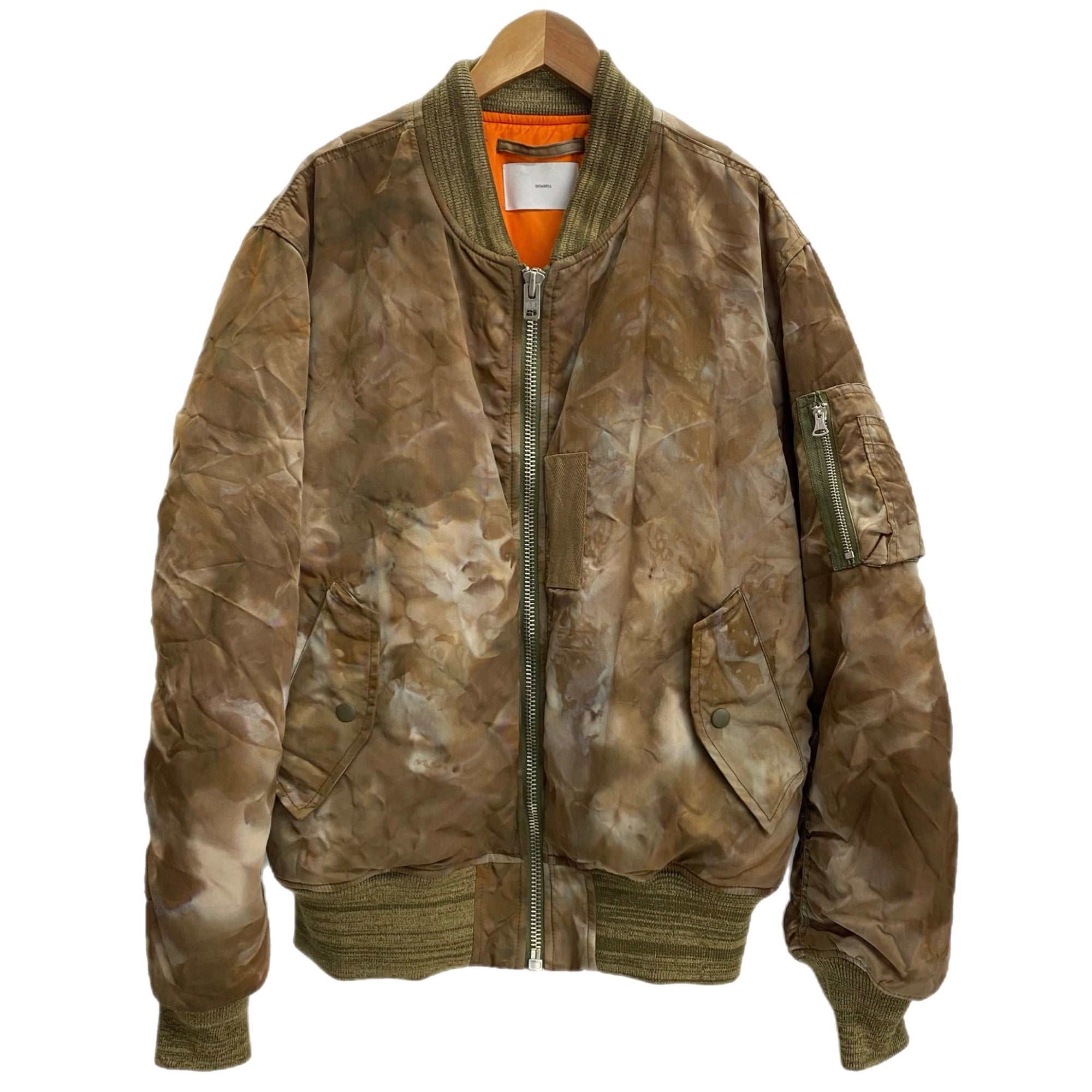 シュガーヒル SUGARHILL POUR CAMO MA-1 22AWJK02 ジャケット