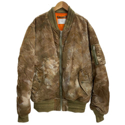 シュガーヒル SUGARHILL POUR CAMO MA-1 22AWJK02 ジャケット ブラウン 3サイズ 201MT-4133