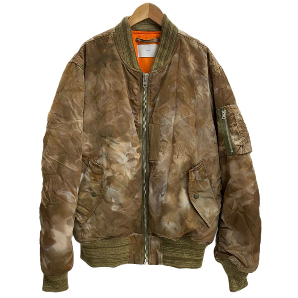 シュガーヒル SUGARHILL POUR CAMO MA-1 22AWJK02 ジャケット ブラウン 3サイズ 201MT-4133