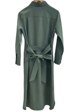 ソージュ SOÉJU SOEJU Soft Ox Series ソフトオックスシャツワンピース S-00-OP-030 長袖シャツ グリーン SSサイズ XS 101LT-132