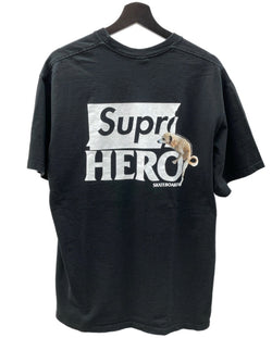 シュプリーム SUPREME ANTIHERO Dog Tee アンタイ ヒーロー ドッグ Tシャツ 黒 Tシャツ プリント ブラック Lサイズ 104MT-1428