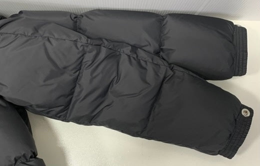 ダンヒル dunhill ファー付き中綿ダウン ジャケット ブラック Sサイズ 201MT-4475