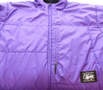 ステューシー STUSSY 00s old stussy リバーシブル ブルゾン 紫 ジャケット パープル LLサイズ 103MT-1490