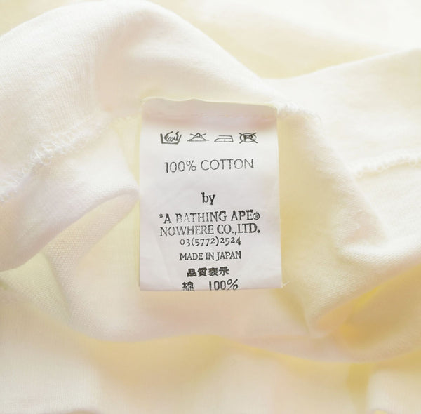 ア ベイシング エイプ A BATHING APE 00's × NEIGHBORHOOD ネイバーフッド ドッキング 切り替え 初期 2000年代 裏原 Y2K Tシャツ ブラック Mサイズ 103MT-2904
