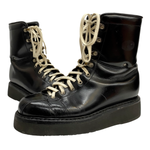 【曜日割引対象外】 パラブーツ PARA BOOT LARA SAUT レースアップブーツ フランス製 7125 メンズ靴 ブーツ その他 ブラック 8サイズ 201-shoes1378 VB