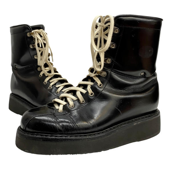 【曜日割引対象外】 パラブーツ PARA BOOT LARA SAUT レースアップブーツ フランス製 7125 メンズ靴 ブーツ その他 ブラック 8サイズ 201-shoes1378 VB