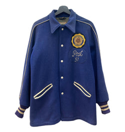 ヴィンテージ vintage 50s 50年代 BUTWIN バトウィン ボタスタ スタジャン アワードジャケット ワッペン フェード 青 ジャケット ブルー 104MT-1986