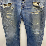 【曜日割引対象外】 リーバイス Levi's 60's 501XX ギャラ無し 紙パッチ デニム ブルー W34サイズ 201MB-969 VB