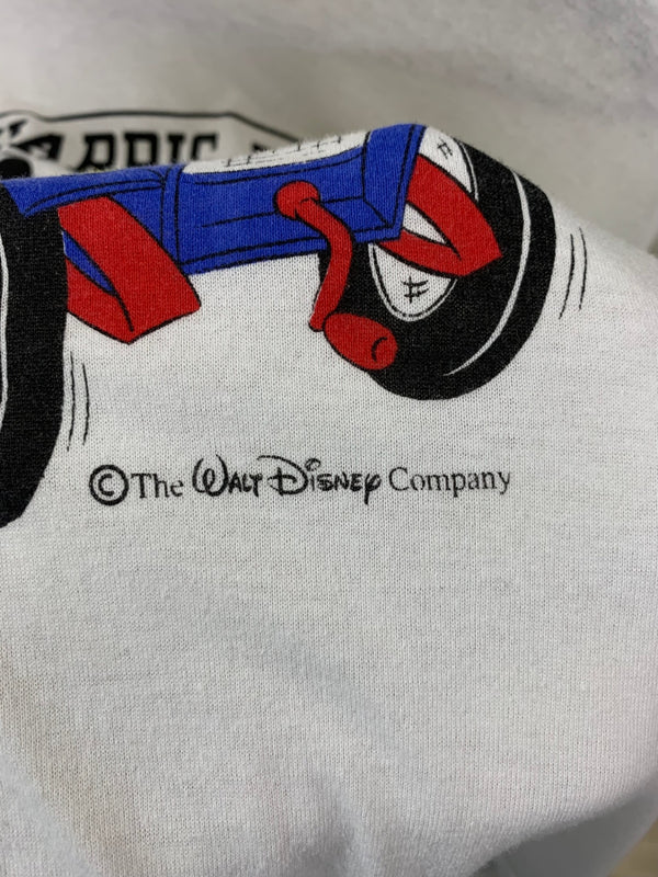 【曜日割引対象外】 チャンピオン Champion 80's 80s 80年代 ディズニー Disney プリント Tシャツ ホワイト XLサイズ 201MT-3632 VB