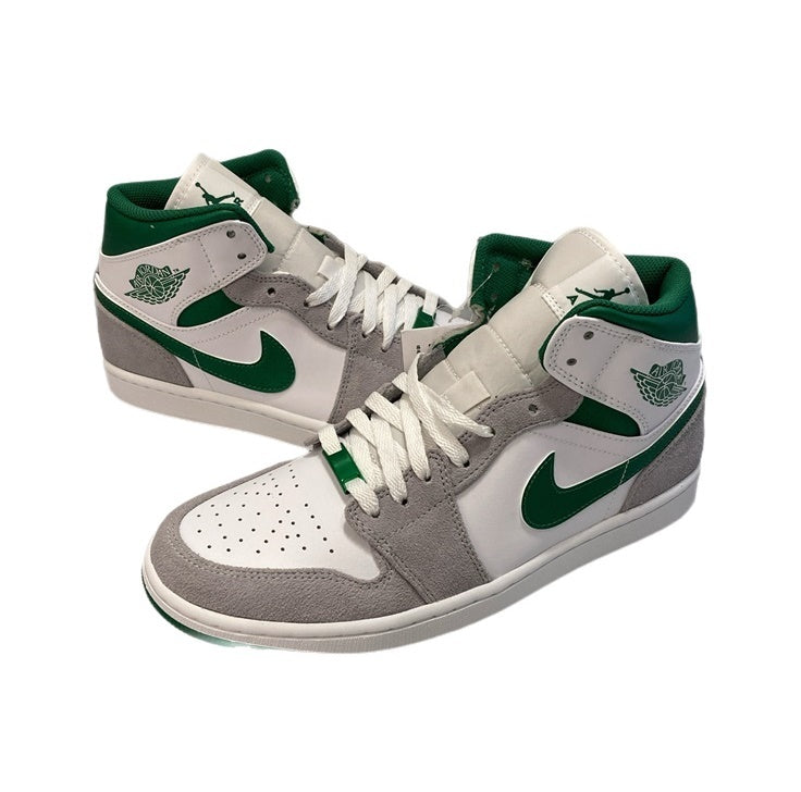 ジョーダン JORDAN Nike Air Jordan 1 Mid Green Grey White ナイキ エアジョーダン 1 ミッド グリーン  グレー ホワイト DC7294-103 メンズ靴 スニーカー ホワイト 27cm 101-shoes1715 | 古着通販のドンドンサガール