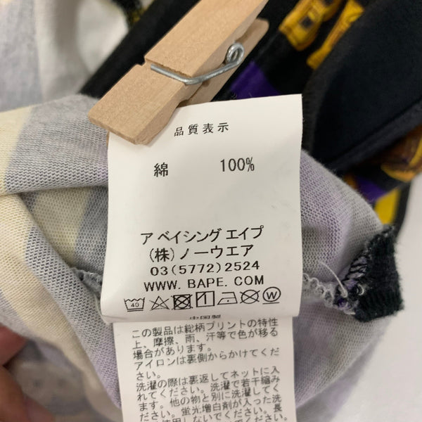 アベイシングエイプ A BATHING APE 001CSH301008X ノースリーブ マルチカラー Lサイズ 201MT-4814