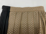 エイチアンドエム H&M × ロク rokh コラボ Wool-Blend Studded Skirt ウール ブレンド スタッズ プリーツ Y2K パンク BEIGE SIZE36 スカート 総柄 ベージュ 104LB-49