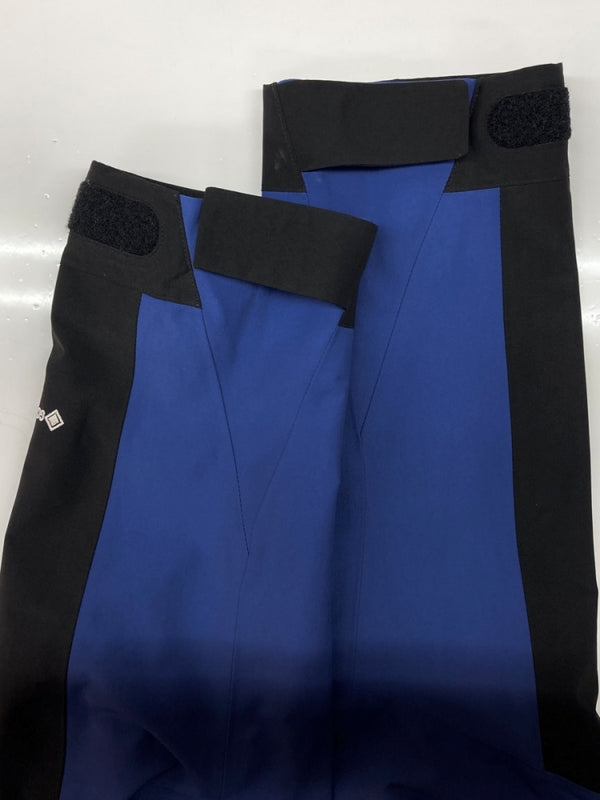 ザノースフェイス THE NORTH FACE MOUNTAIN JACKET マウンテン ジャケット GORE-TEX ダブルジップ アウトドア アウター 青 黒 NP61800 ジャケット ロゴ ブルー Sサイズ 104MT-2001