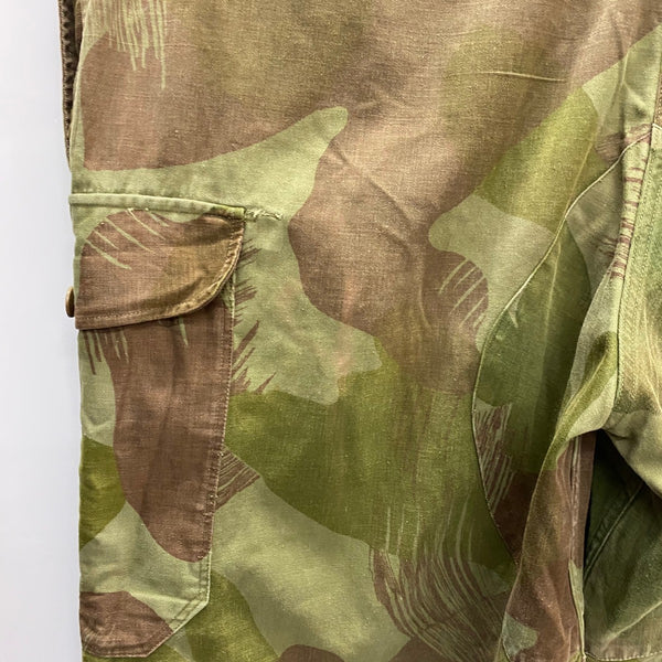 【曜日割引対象外】 ヴィンテージ vintage 50's ベルギー軍 ブラッシュストロークカモ オーバーパンツ 前期 カーゴパンツ カーキ 201MB-1011 VB