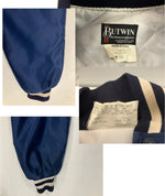 ヴィンテージ vintage 80's 80s 80年代 BUTWIN バトウィン St.Louis Park ナイロン スタジャン アメリカ製 MADE IN USA  XL ジャケット ネイビー LLサイズ 101MT-3595