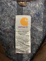 カーハート Carhartt MICHIGAN CHORE COAT ミシガン チョア コート カバーオール 裏ブランケット ボタン アウター ジャケット 茶 C02 CHT ジャケット ロゴ ブラウン XLサイズ 104MT-1876