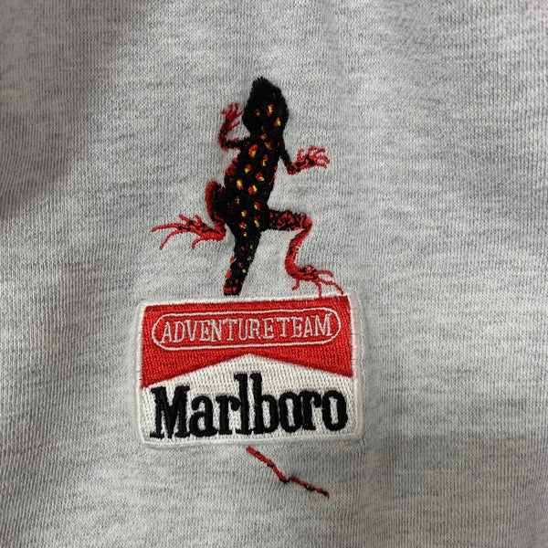 【曜日割引対象外】 US古着 90年代 マルボロ Marlboro リザード スウェット グレー XLサイズ 201MT-3536 VB