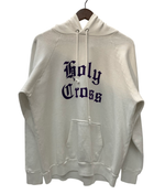 【曜日割引対象外】 チャンピオン Champion 80's USA製 トリコタグ Holy Cross 染み込み パーカ ホワイト XXLサイズ 201MT-2996 VB