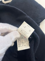 ア ベイシング エイプ A BATHING APE 00s 初期 SWEAT VARSITY JACKET GENERAL MADE ジェネラル スタジャン スウェット 裏原 ヴィンテージ BAPE ジャケット ブラック Mサイズ 101MT-5137