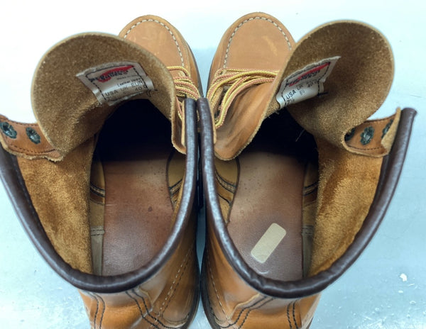 レッドウィング RED WING 6-inch Classic Moc インチ クラシック モック USA製 モカシン シューズ 茶 875 メンズ靴 ブーツ ワーク ブラウン サイズ 7 1/2D 104S-737