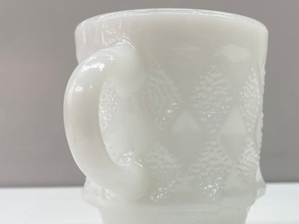 ファイアーキング Fire-King 60s 70s KIMBERLY Mug キンバリー マグ ダイヤ USA製 耐熱 マグカップ 白 その他 総柄 ホワイト 104Z-19